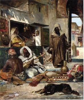 unknow artist Arab or Arabic people and life. Orientalism oil paintings 559 France oil painting art
